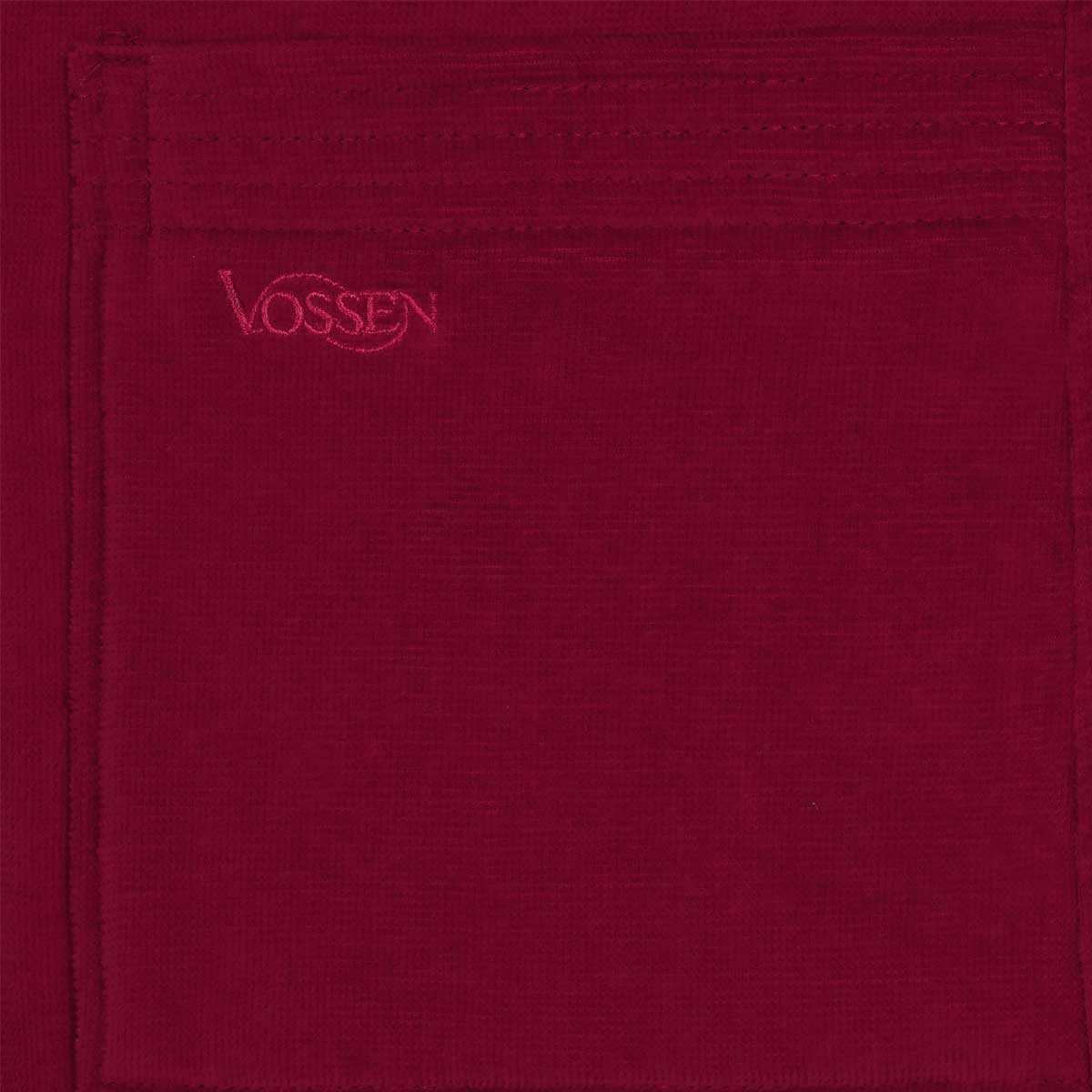 Халат махровый Vossen Texas размер M, темно-бордовый Vossen 7990 05112 3900 4248 M - фото 4