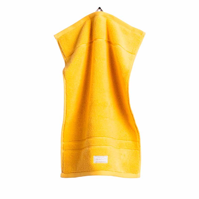 

Полотенце махровое Gant Home Organic Premium 30x50см, цвет желтый