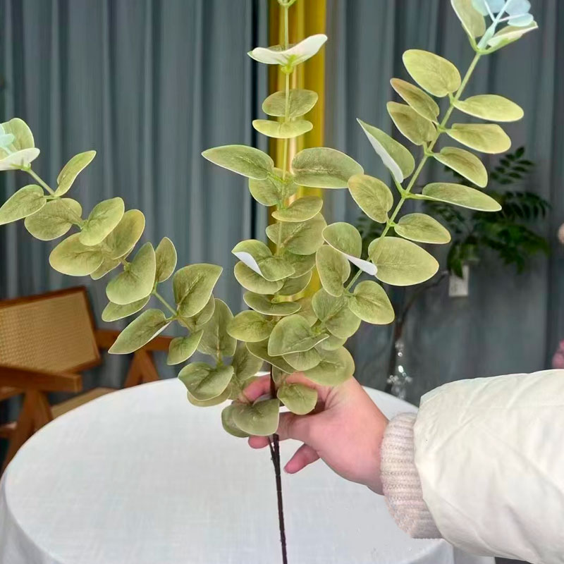 

Цветы искусственные FloDecor Эвкалипт зелёный 78см