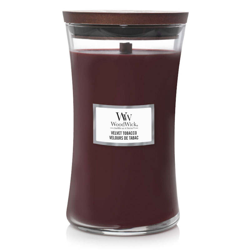 

Аромасвеча Woodwick Пряный табак 609,5гр, Коричневый