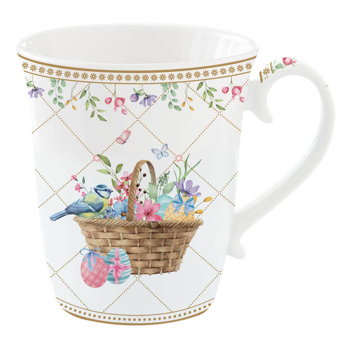 Кружка Easy Life Spring Bloom Корзина с цветами 1090₽