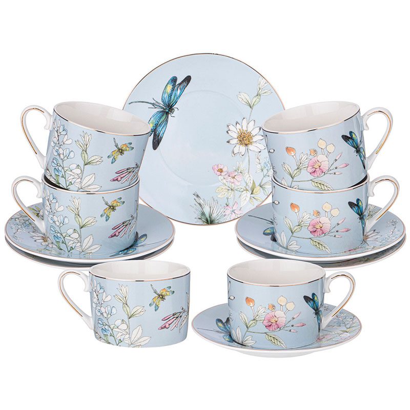 

Чайный набор Lefard Стрекоза 250мл, 12 предметов на 6 персон