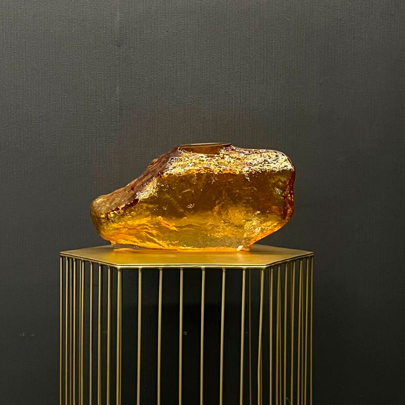 

Ваза Sofi de Marko Ирен 17см, цвет янтарный