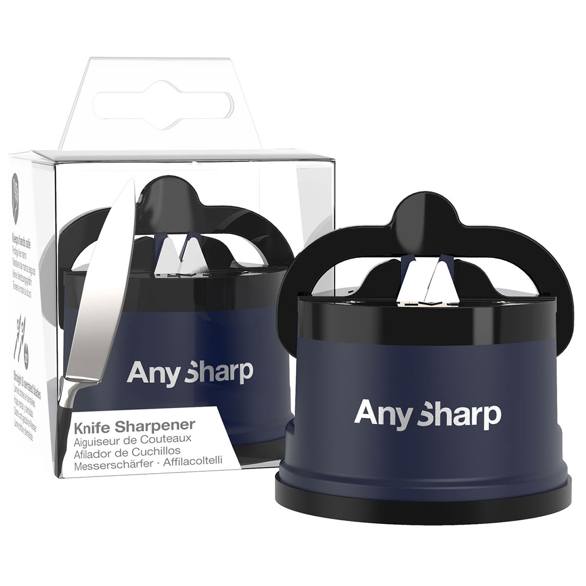 Точилка для ножей AnySharp ELITE navy AnySharp ASKSNAVY, цвет фиолетовый - фото 3