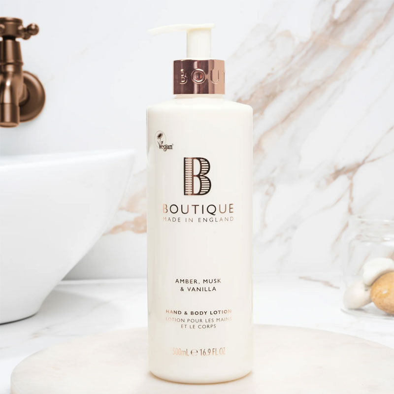 

Лосьон для тела и рук Boutique Amber Musk & Vanilla