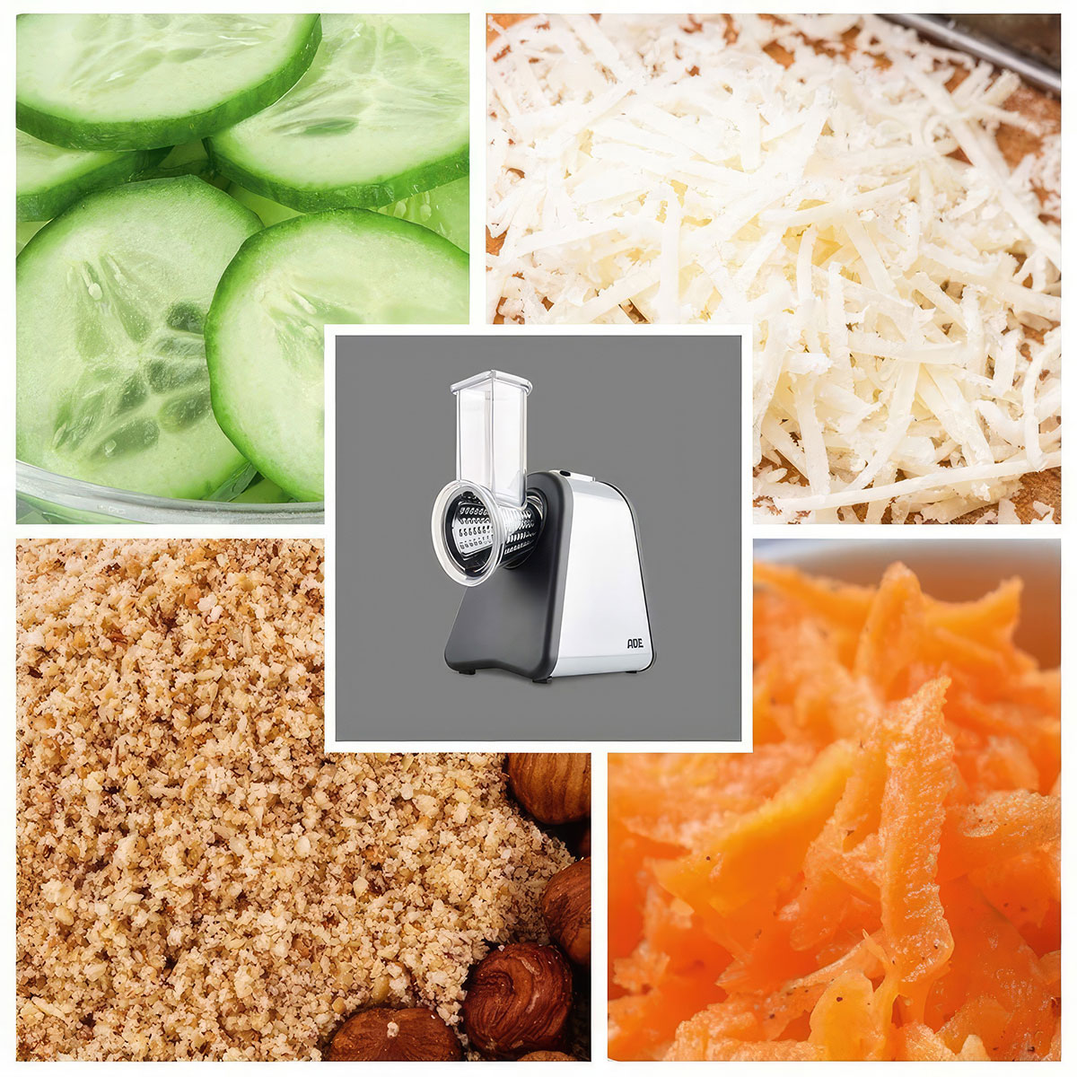 Терка электрическая ADE stainless steel