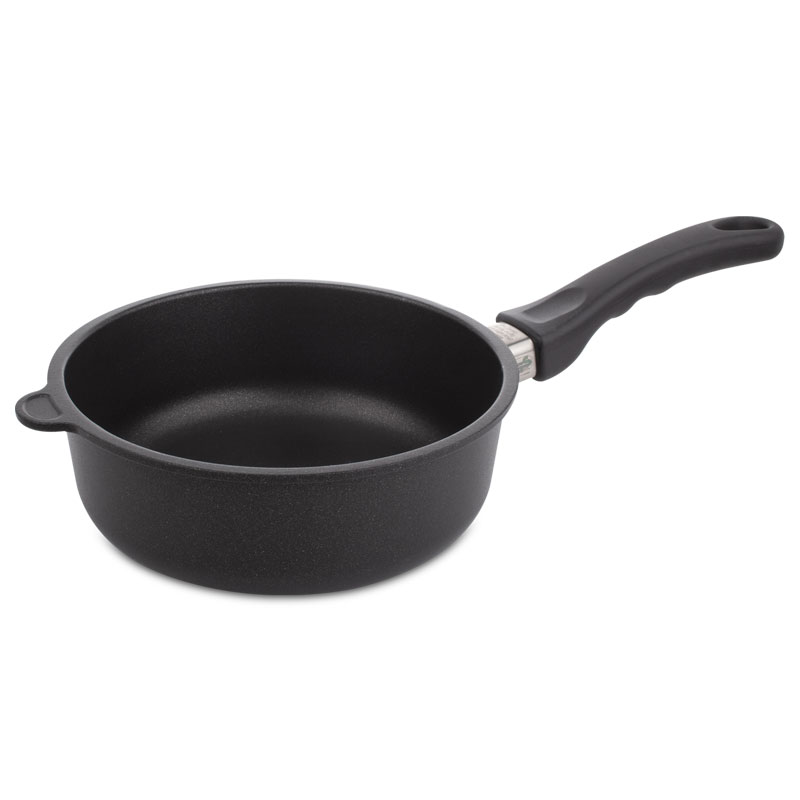 Сковорода глубокая AMT Frying Pans Fix AMT AMT I-720FIX, цвет черный - фото 2