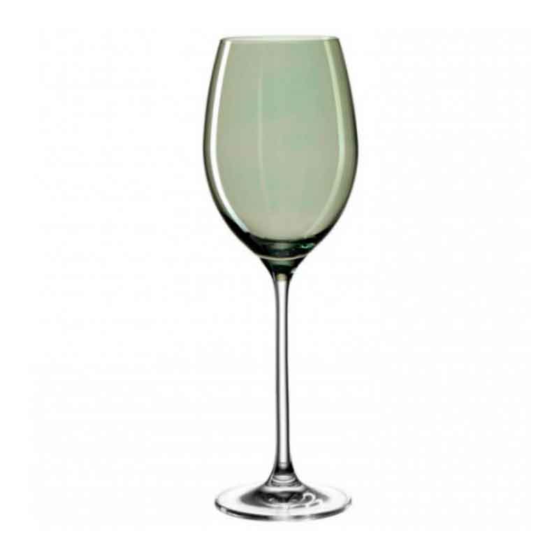 Бокал для вина Leonardo Lucente 400мл, зеленый
