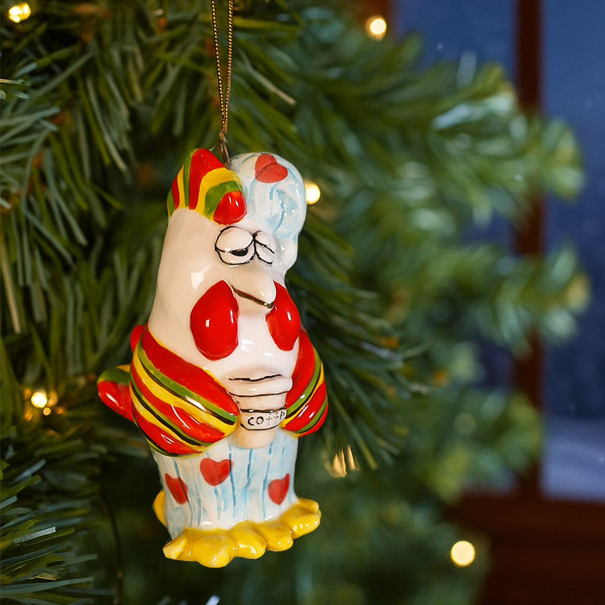 

Елочная игрушка Esprado Символ года Петух