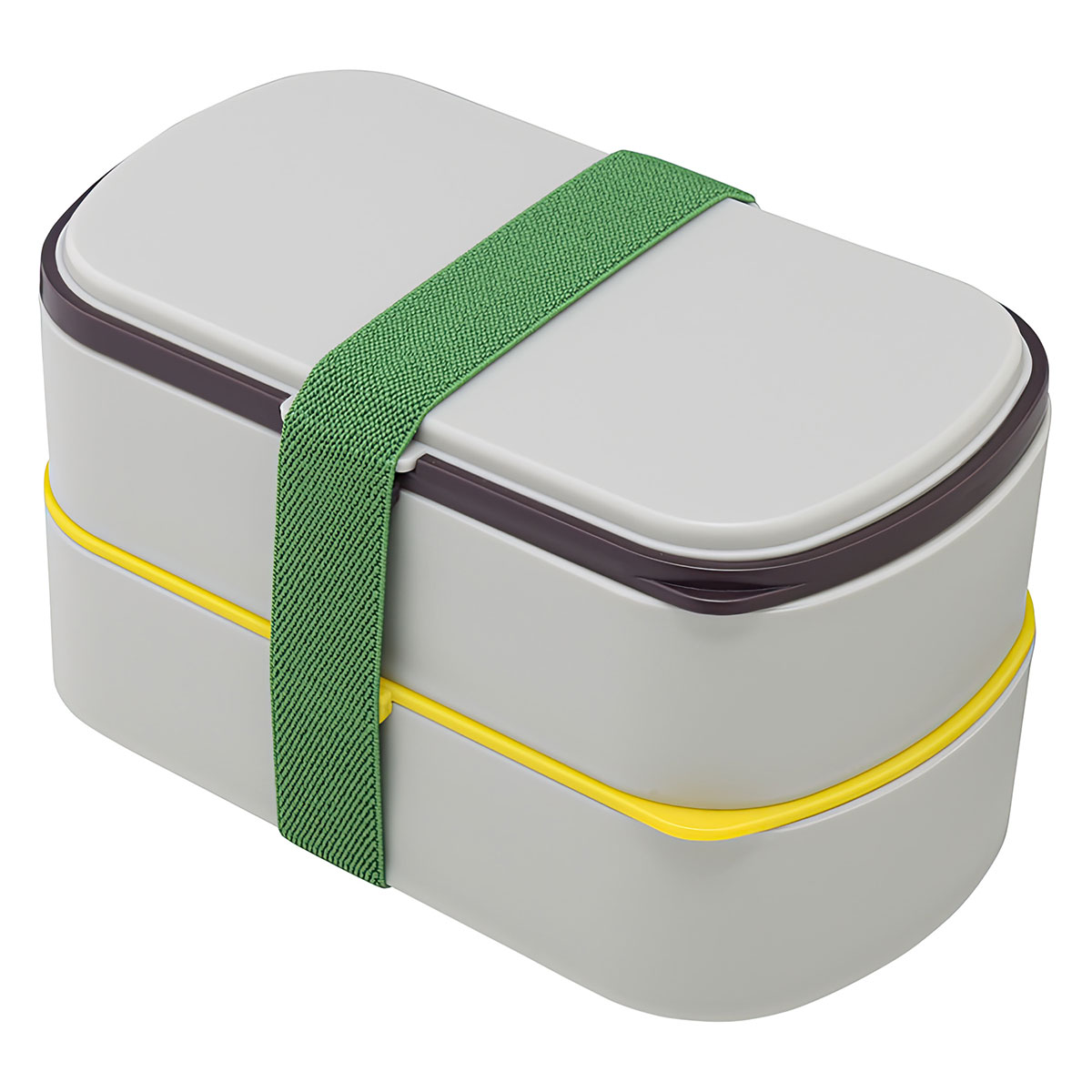 Ланч-бокс с приборами Smart Solutions Food Time, серый ланч бокс 1 5 л 3 секции ложка вилка 20 х 13 х 7 см зеленый