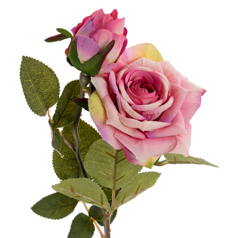 Цветы искусственные FloDecor Роза 47см, цвет розовый FloDecor RSF4710/3pink RSF4710/3pink - фото 1