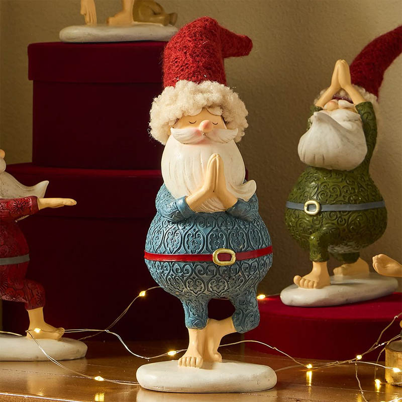 

Статуэтка Andrea Fontebasso Babbo Yoga Санта 24см