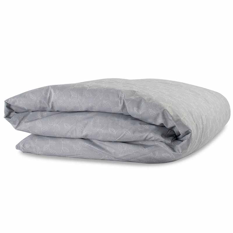 

Пододеяльник 1,5-спальный жаккардовый Tkano Russian North Ягоды Тайги 150x200см, Серый