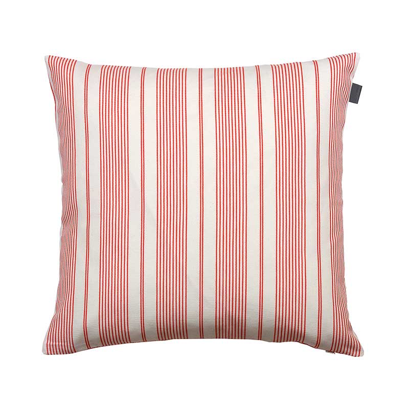 Наволочка декоративная Gant Home CC Stripe Cushion, цвет красный