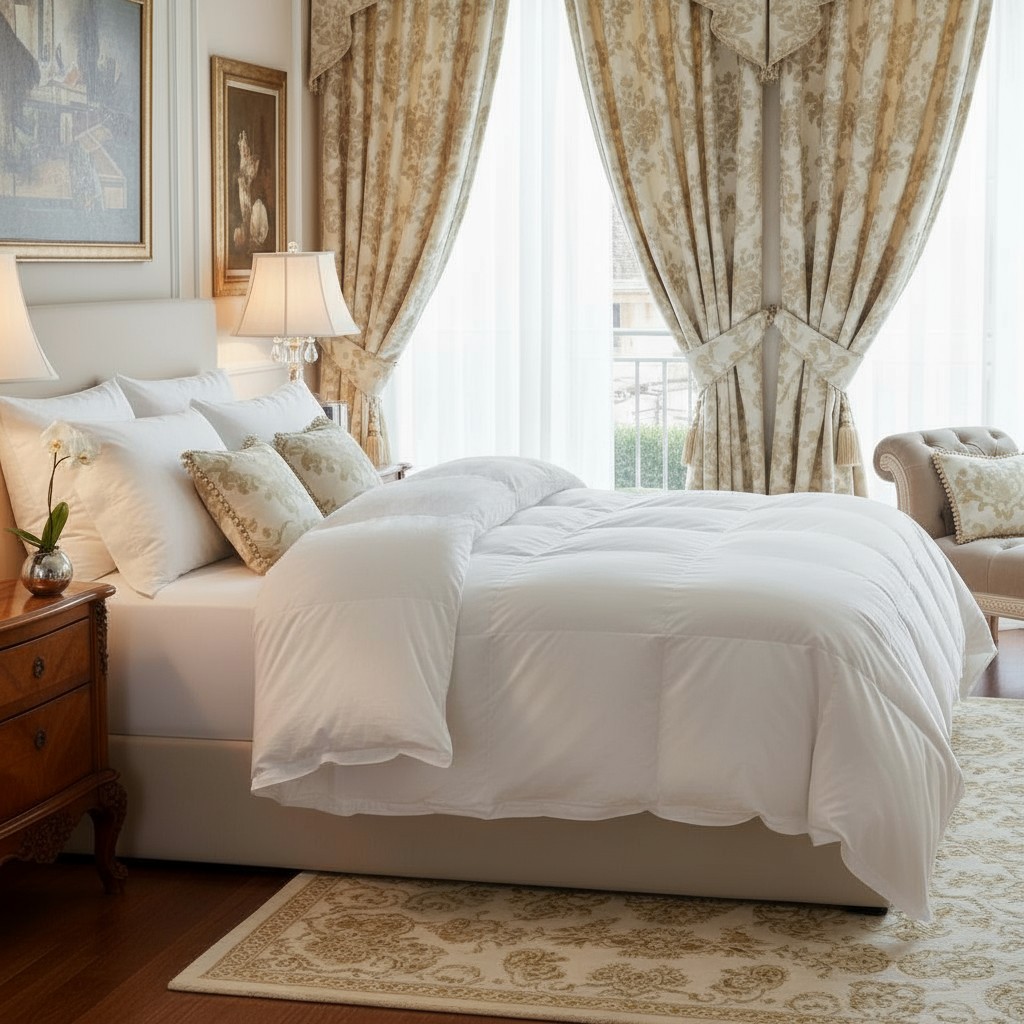 

Одеяло евро Sanders Austria Deluxe, 220x200см, 950г