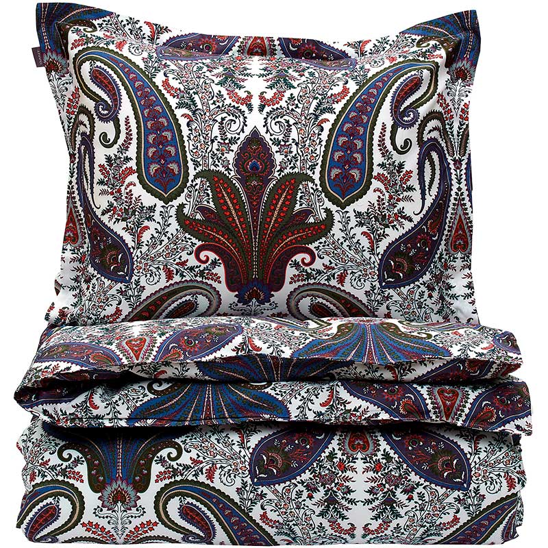 

Пододеяльник евро Gant Home Key West Paisley, 200x220 см, цвет бежево-коричневый