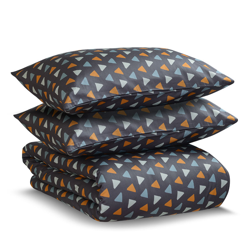 

Комплект постельного белья 2-спальный Tkano Wild с принтом Triangles