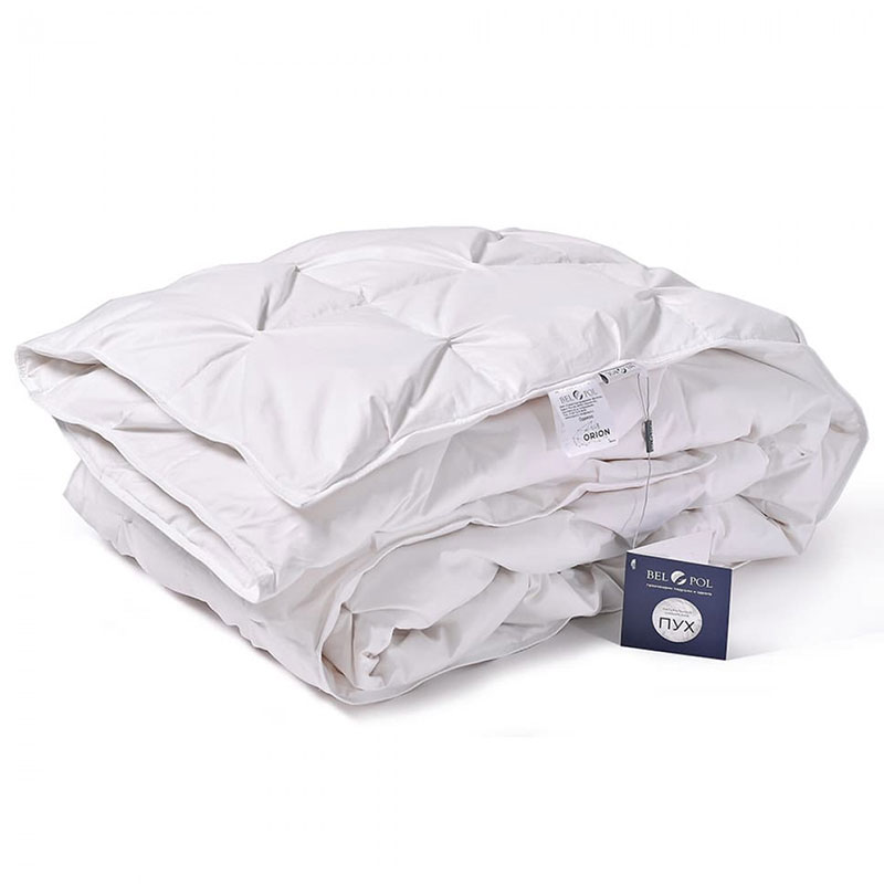 Одеяло 1,5-спальное Bel-Pol Orion с дизайнерскими буфами Bel-Pol ОДCо-15, цвет белый