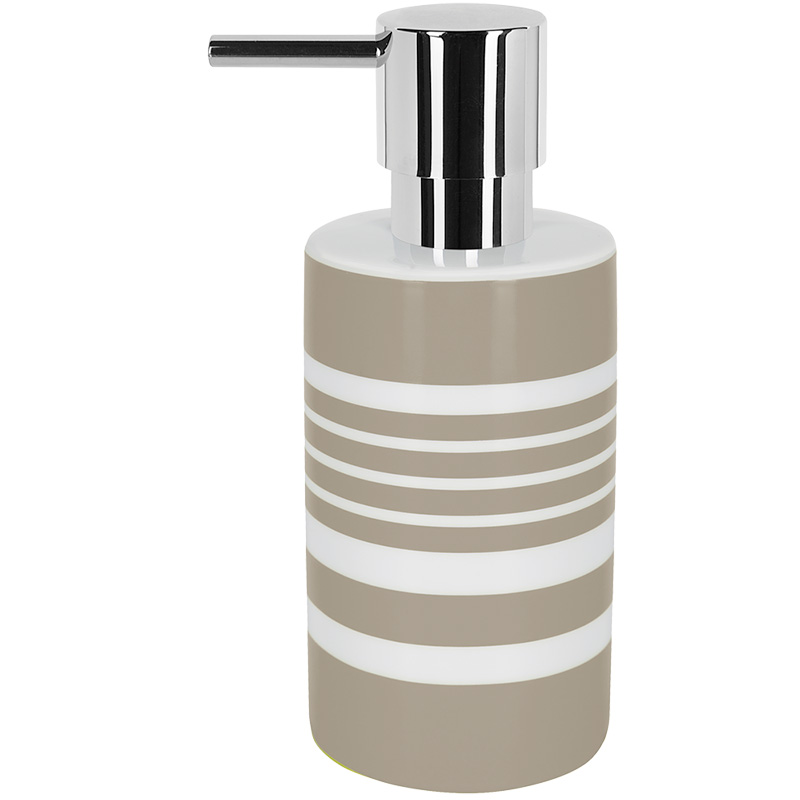 Дозатор для жидкого мыла Spirella Tube-Stripes, коричневый tetra тест качества воды stripes 6 in 1