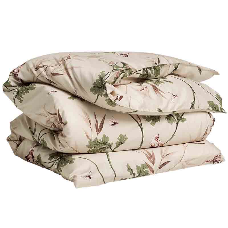 

Пододеяльник 1,5-спальный Gant Home Birdfield, Бежевый;зеленый