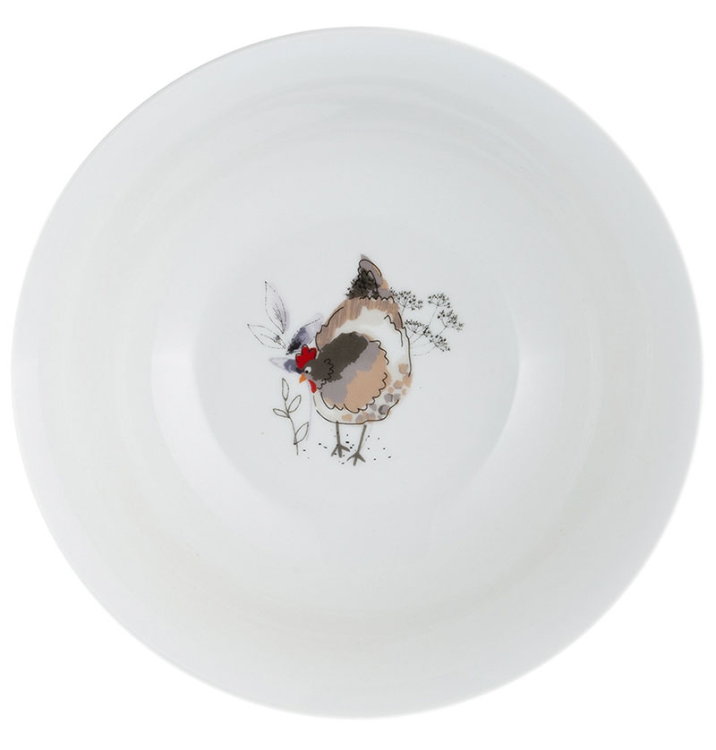 

Салатник Price&Kensington Country Hens, Белый