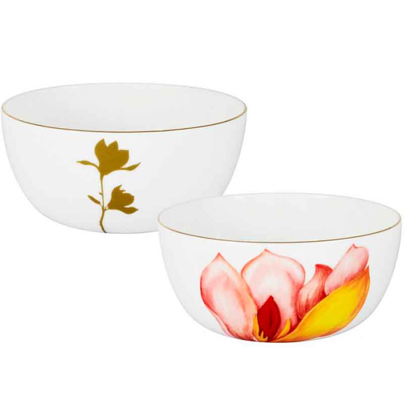 

Салатник Julia Vysotskaya Flowers. Magnolia 14см, Белый