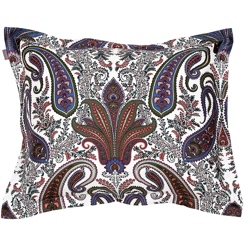 

Наволочка Gant Home Key West Paisley 50x70 см, цвет бежево-коричневый