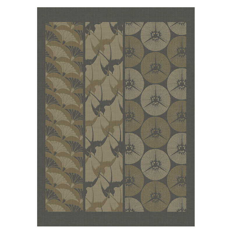 Полотенце кухонное Le Jacquard Francais Yukata, цвет бежевый полотенце лапландия коричневый р 50х70