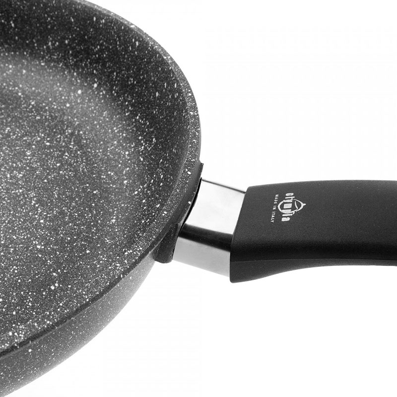 Сковорода глубокая Olympia Hard Cook Fix 24см Olympia 201.24, цвет черный - фото 8