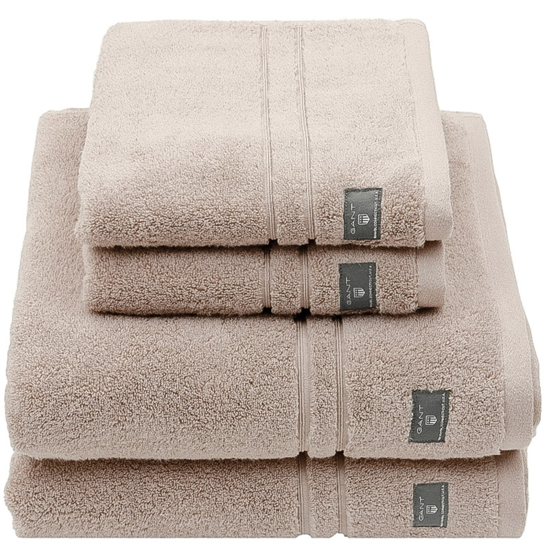 

Полотенце махровое Gant Home Premium Terry 30x50см, цвет песочный