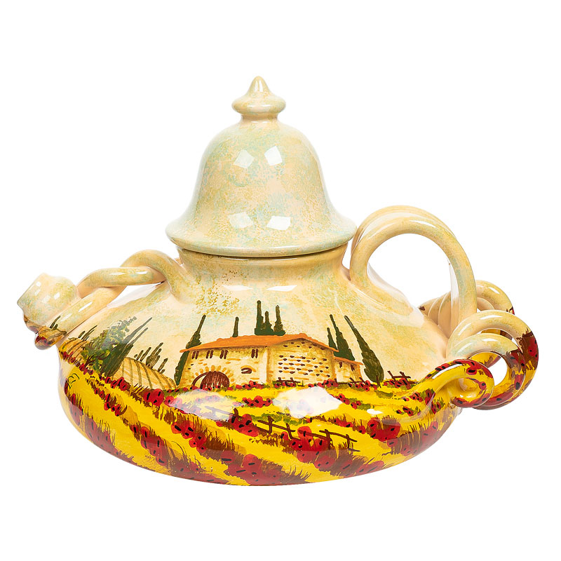 Чайник заварочный Leoncini Пейзаж Leoncini PA217-23, цвет разноцветный