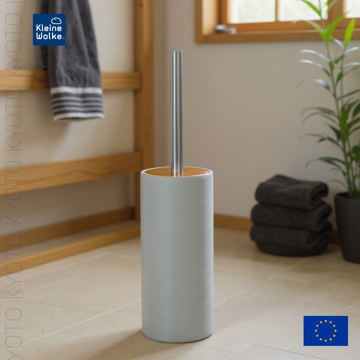 

Ерш с подставкой Kleine Wolke Kyoto Platinum