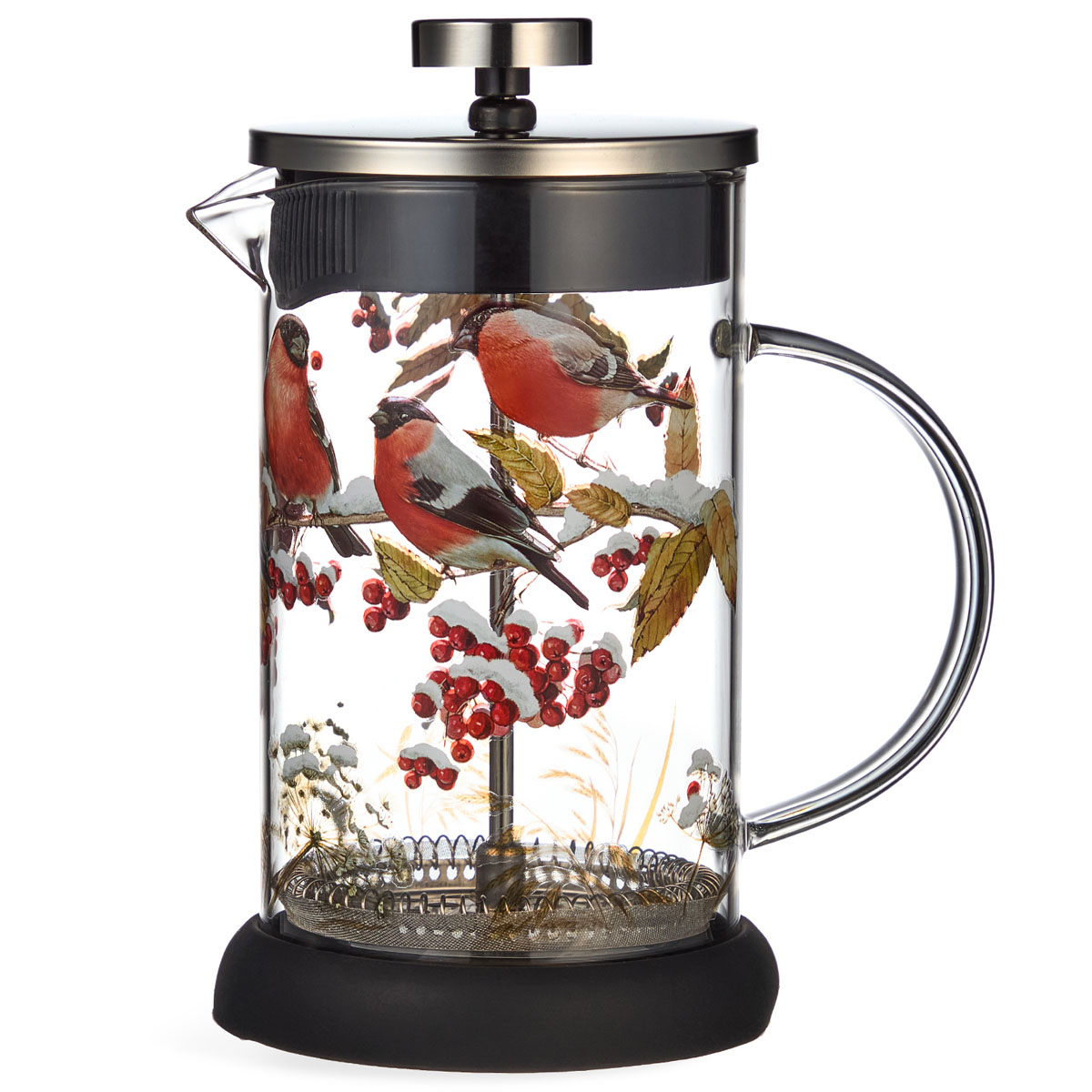 

Френч-пресс Lefard Лесная сказка. Снегири