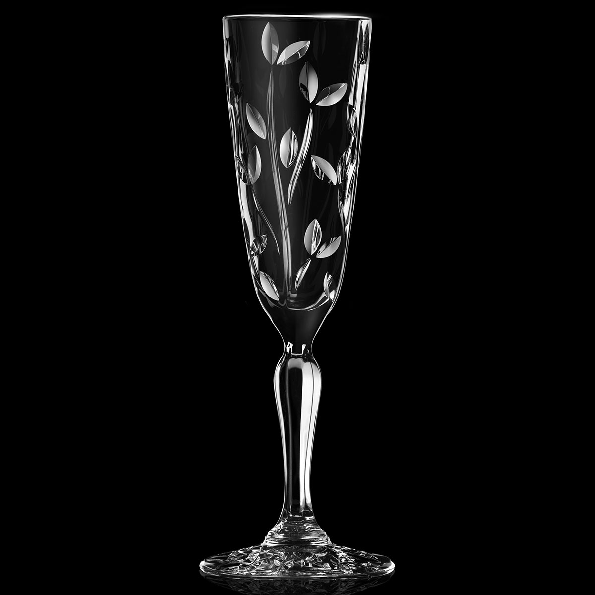 Набор бокалов для шампанского RCR Cristalleria Italiana Laurus, 6шт RCR Cristalleria Italiana 27596020006, цвет прозрачный