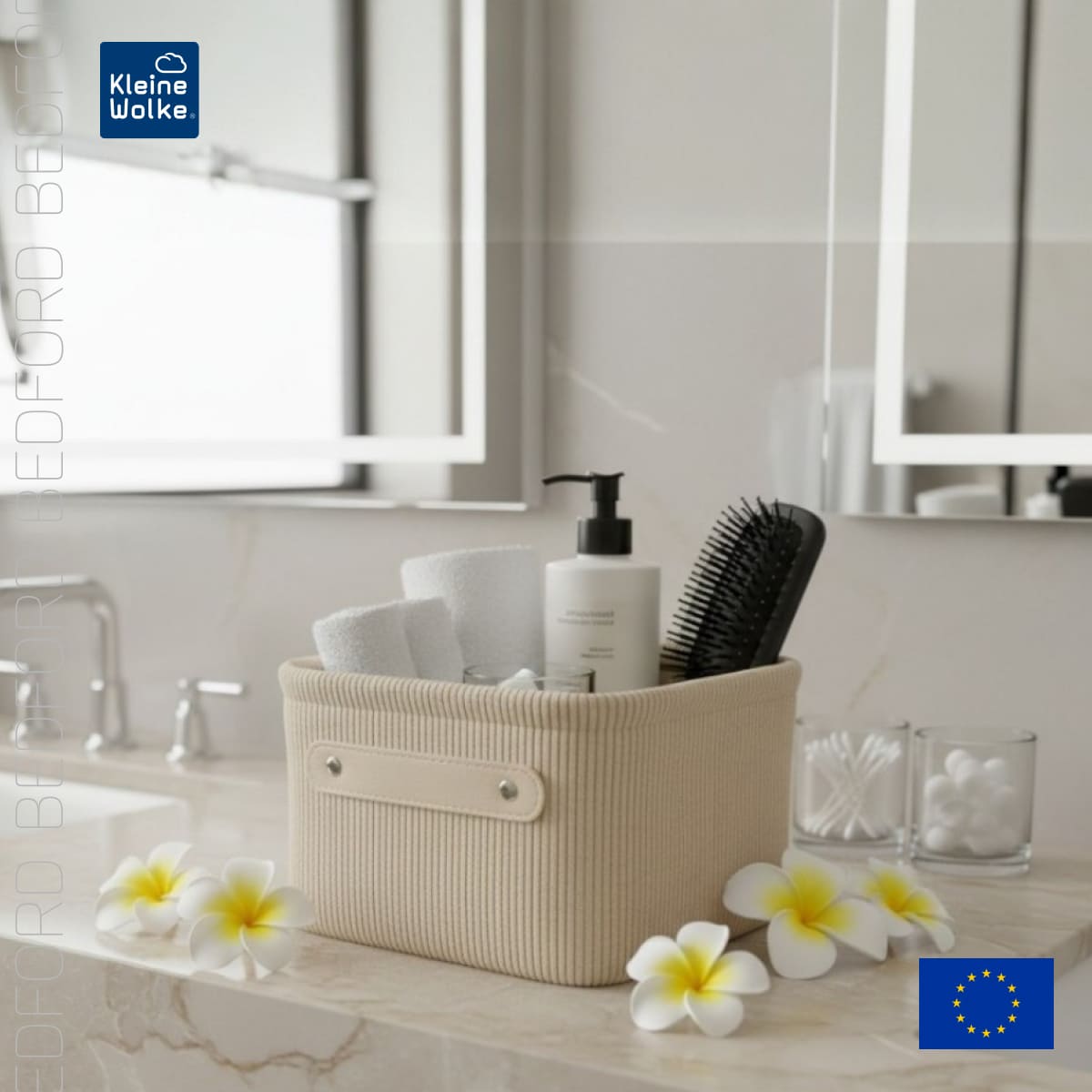 Корзина для хранения Kleine Wolke Bedford Beige 2550₽
