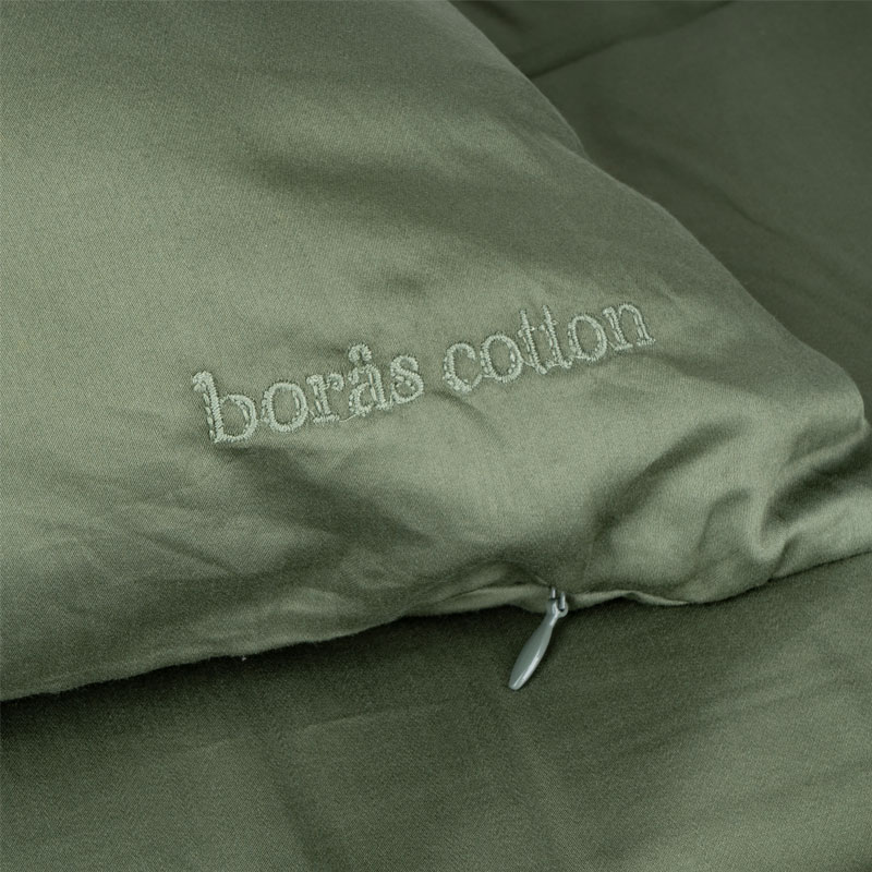 Комплект постельного белья семейный Borascotton Cloud Borascotton 4001221/GREEN/150200F, цвет зеленый 4001221/GREEN/150200F - фото 2