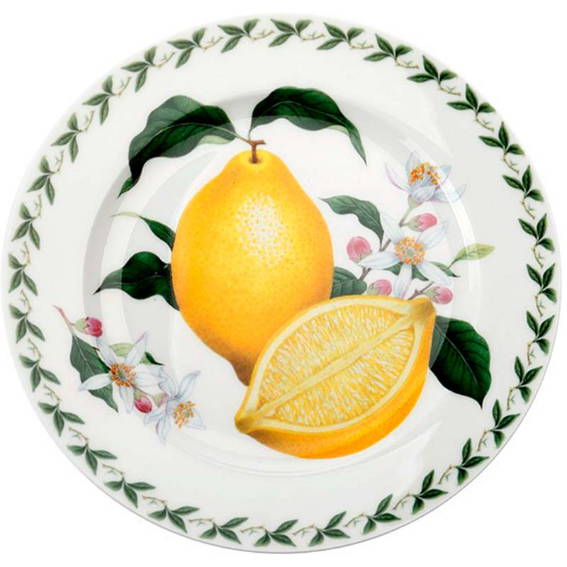 тарелка апельсин 20 см maxwell Тарелка Maxwell & Williams Лимон, 20 см.