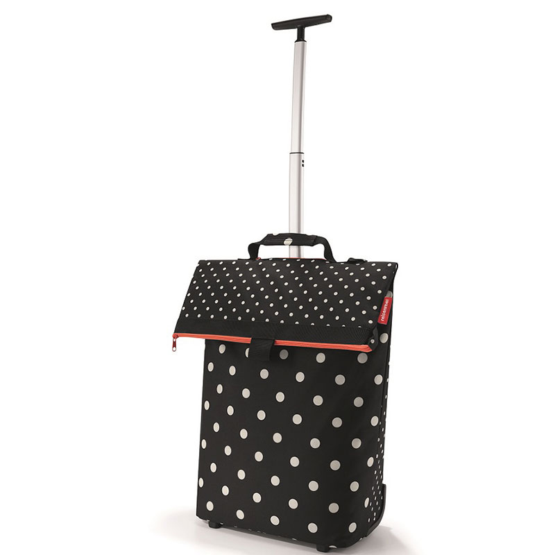 

Сумка-тележка Reisenthel Trolley M mixed dots, Черный