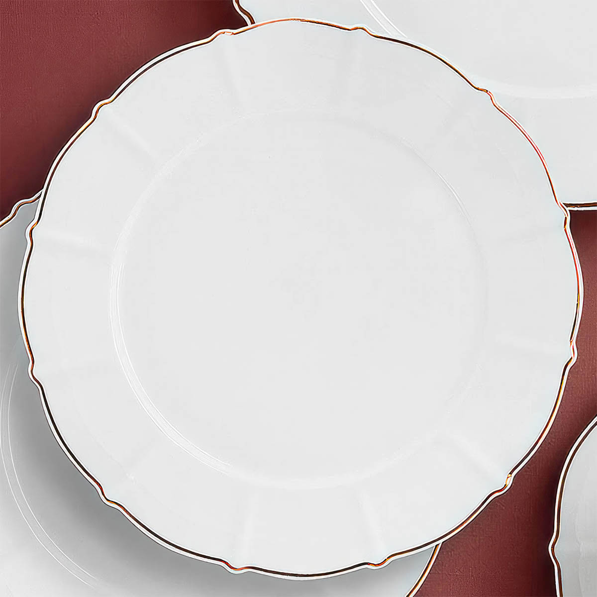 Тарелка закусочная Anna Lafarg Emily Лотос елочное украшение шар lefard коллекция винтаж 8 см
