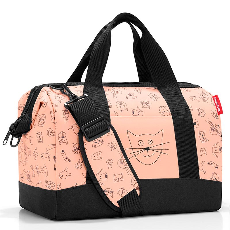 

Сумка детская Reisenthel Allrounder M Cats and dogs розовая, Синий