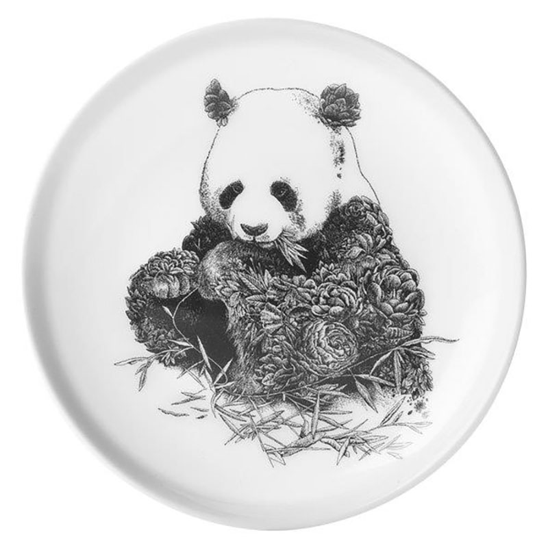 Тарелка 20см Maxwell & Williams Марини Ферлаццо. Большая панда блокнот панда в кепке
