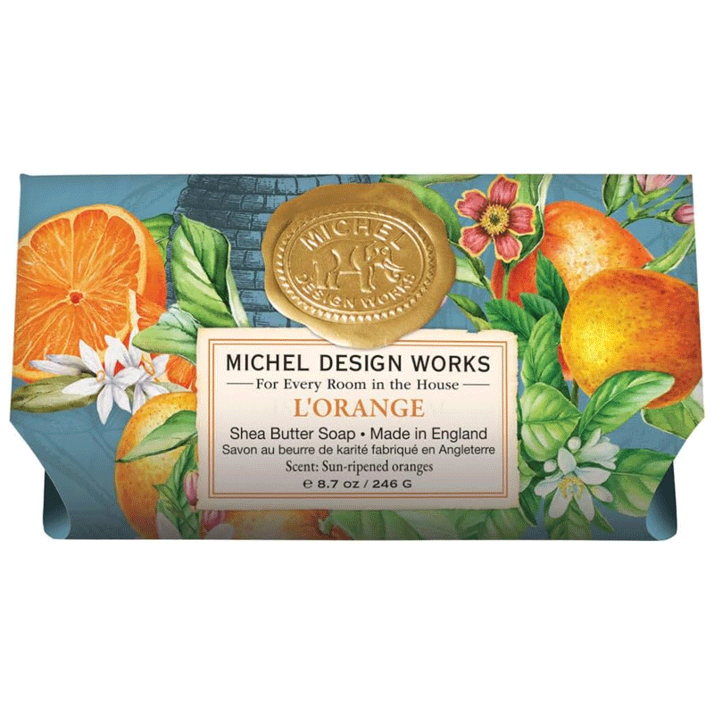 

Мыло в бумажной обертке Michel Design Works Апельсин