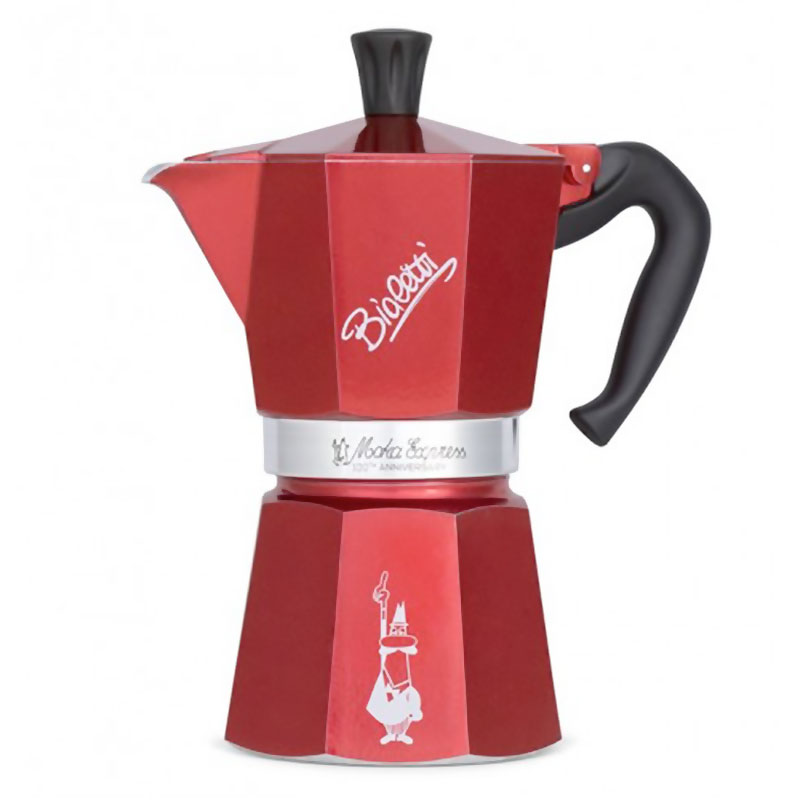 Кофеварка гейзерная к столетию Bialetti MOKA EXPRESS на 6 чашек