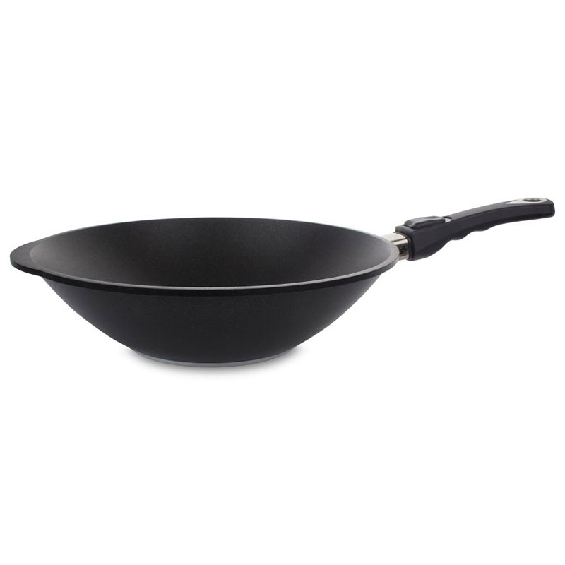 Сковорода-вок AMT Frying Pans Titan 32см сковорода со съемной ручкой 20х4 см skk
