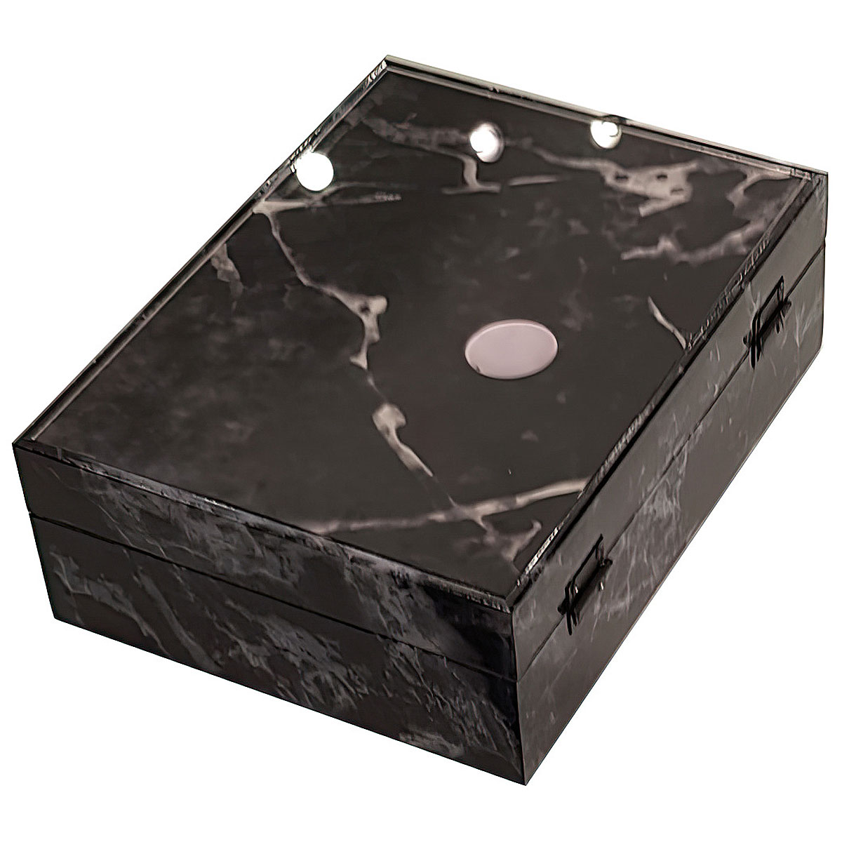 Шкатулка Ozverler marble black 20x26см шкатулка книга дерево