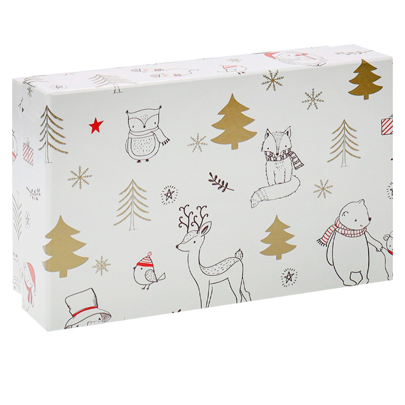 

Коробка подарочная Miland Звери в лесу 21х14х8см