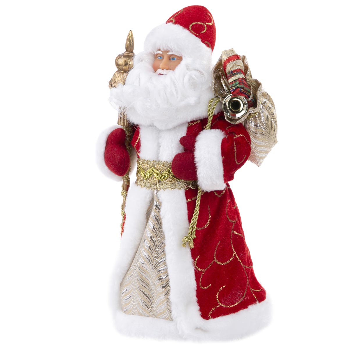 Новогодняя фигурка Magic Time Дед Мороз в красной шубке 750402 Красный, фото 2
