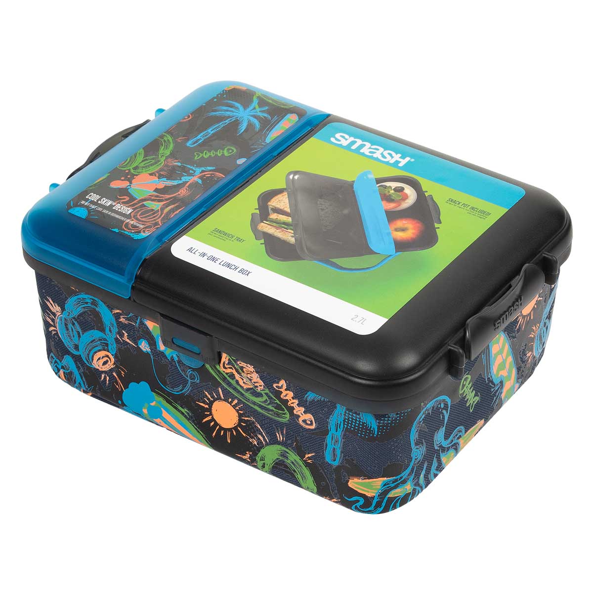 Ланчбокс Smash To Go 2,7л с термоизоляцией