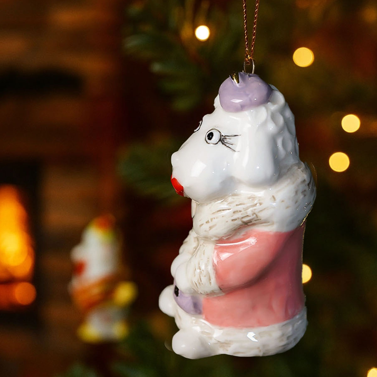 

Елочная игрушка Esprado Символ года Овца