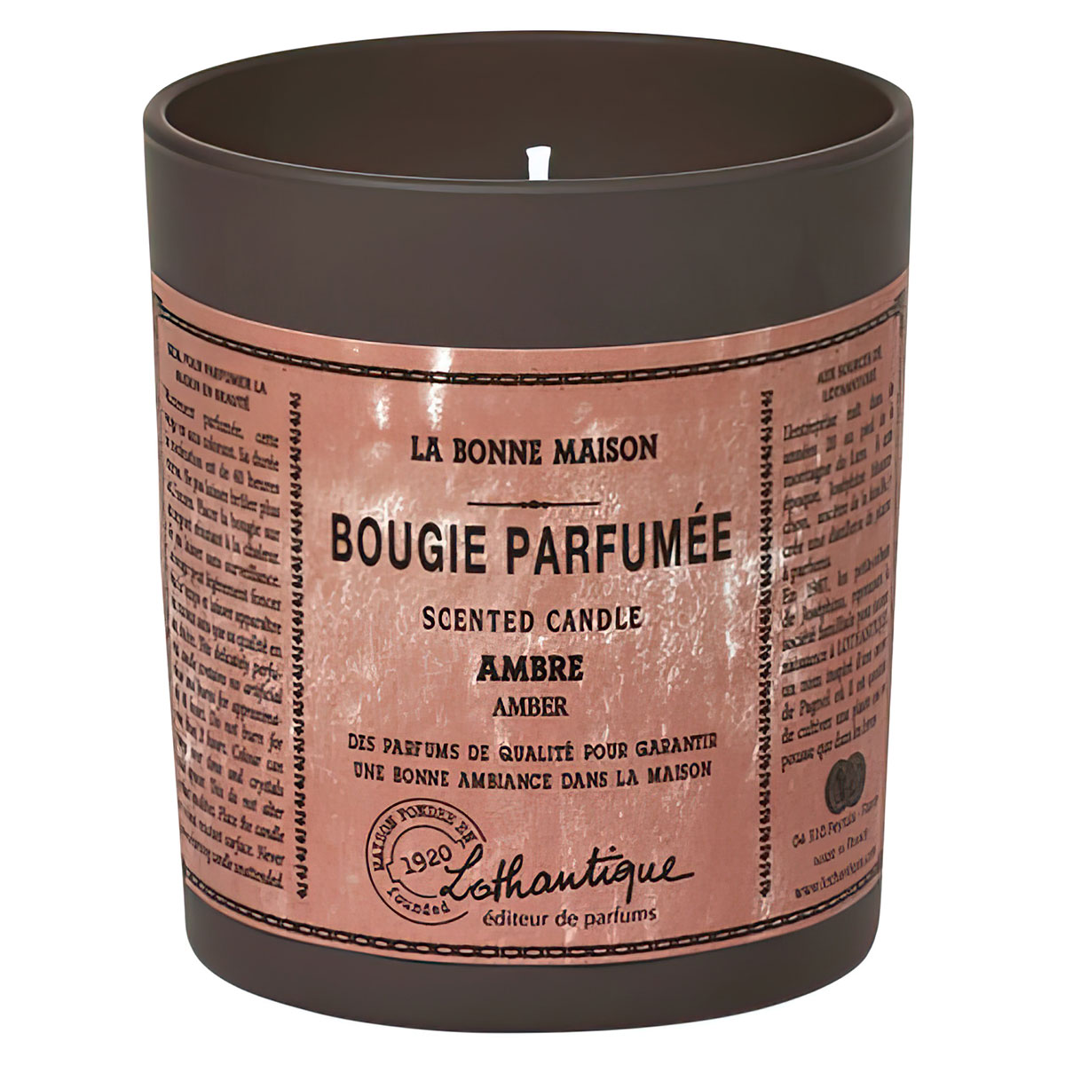 Свеча ароматическая Lothantique La Bonne Maison Амбра герань ампельная конэко о 124 см